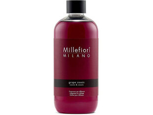 Mājas parfimērijas papildinājums Millefiori Milano Grape Cassis, 500 ml cena un informācija | Mājas aromāti | 220.lv