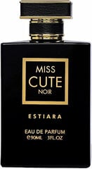 Парфюмированная вода Estiara Miss Cute Noir EDP для женщин, 90 мл цена и информация | Женские духи Lovely Me, 50 мл | 220.lv