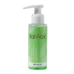 Gēls pirms depilācijas Italwax Pre Wax Gel, 100 ml cena un informācija | Depilācijas līdzekļi, vaksācijas piederumi | 220.lv