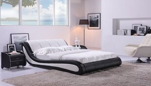 Almonte Lux gult, 160x200 , mākslīgā āda cena un informācija | Gultas | 220.lv