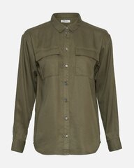 MSCH Женская рубашка с длинным рукавом Maira 15161 оливковый 15161-GREEN-S цена и информация | Женские блузки, рубашки | 220.lv
