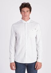 Мужская рубашка с длинным рукавом Kaporal MELLYH19M42 белый  цена и информация | Мужские рубашки | 220.lv