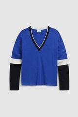 Džemperis sieviešu CFWWKN0155FRUF0611-7731050, zils cena un informācija | Sieviešu džemperi | 220.lv