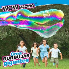 Ziepju burbuļu šķidrums WOWmazing, 7,5 x 13,5 x 2 cm​​​​​​ цена и информация | Игрушки для песка, воды, пляжа | 220.lv