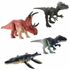 Dinozaurs Gryposuchus Jurassic World, pelēks/brūns, 1 gab. цена и информация | Конструктор автомобилей игрушки для мальчиков | 220.lv