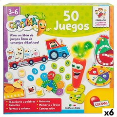 Izglītojoša spēle Carotina Baby 50 komplekti Lisciani, 6 gab. цена и информация | Развивающие игрушки | 220.lv