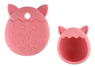 Tamagotchi silikona futrālis, rozā krāsā cena un informācija | Attīstošās rotaļlietas | 220.lv