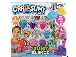 Rotaļa no plastilīna Cra-Z-Art Slimy Blendz, 12 d. cena un informācija | Attīstošās rotaļlietas | 220.lv