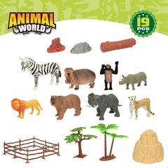Dzīvnieku figūras Colorbaby (6 gb.) cena un informācija | Rotaļlietas zēniem | 220.lv