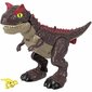 Dinozaurs Carnotaurus ar piederumu Fisher Price, brūns, 2 d. cena un informācija | Rotaļlietas zēniem | 220.lv