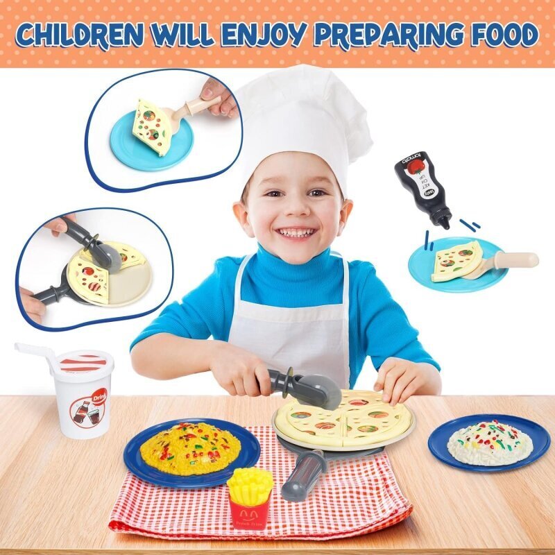 Rotaļu mini ātrās ēdināšanas restorāns cena un informācija | Rotaļlietas meitenēm | 220.lv