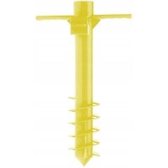 кронштейн для крепления стойки зонта 40 см, желтый цена и информация | Зонты, маркизы, стойки | 220.lv