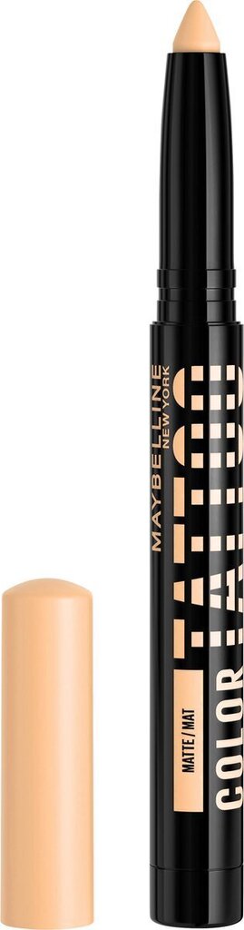 Acu ēnu zīmulis Maybelline New York Eyeshadow Stick Color Tattoo 24 h Eye Stix, 15 I am Confident, 1.4 g cena un informācija | Acu ēnas, skropstu tušas, zīmuļi, serumi | 220.lv