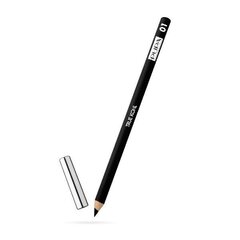 Карандаш для контура глаз Pupa True Kohl, 001 Black, 1.4 г цена и информация | Тушь, средства для роста ресниц, тени для век, карандаши для глаз | 220.lv