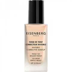Основа для макияжа Eisenberg Invisible Correct Makeup, SPF 25, 0S Natural Sand, 30 мл цена и информация | Пудры, базы под макияж | 220.lv