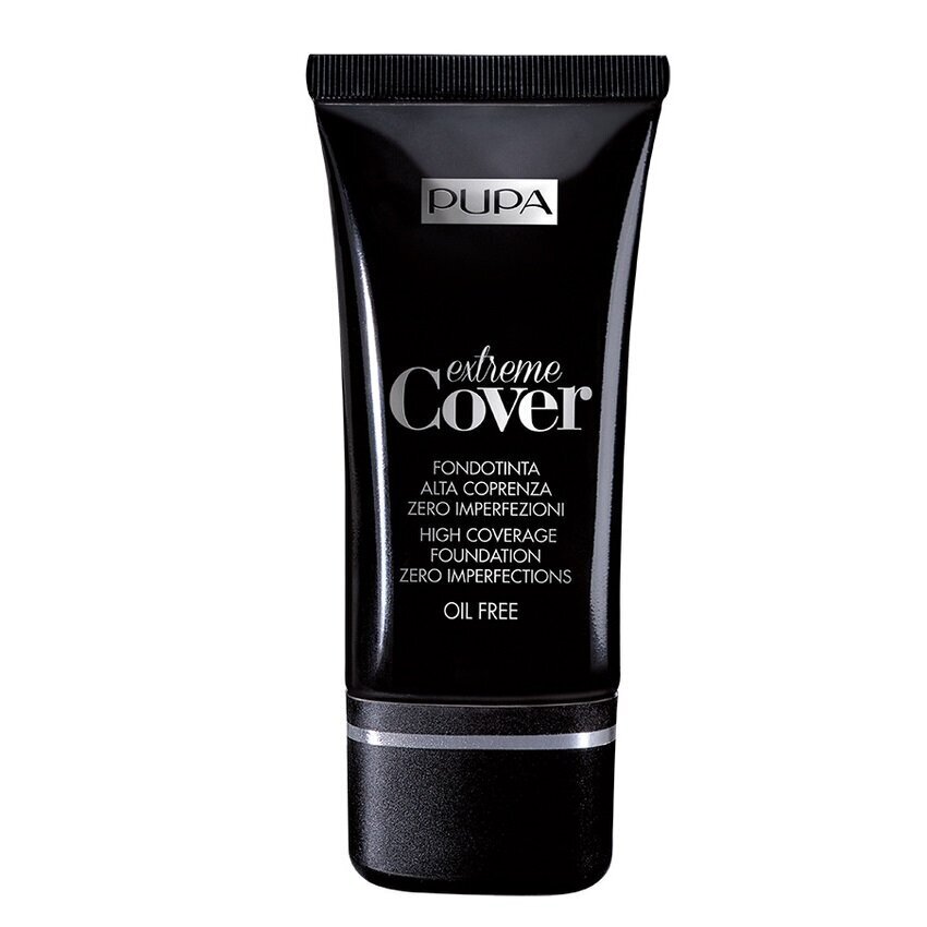 Grims bāze Pupa Extreme Cover Foundation High Coverage Zero imperfections 10 Alabaster, 30 ml cena un informācija | Grima bāzes, tonālie krēmi, pūderi | 220.lv