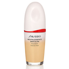 Grims bāze Shiseido Revitalessence Skin Glow SPF30, Sand/250, 30 ml cena un informācija | Grima bāzes, tonālie krēmi, pūderi | 220.lv
