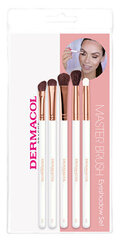 Набор кистей для макияжа Dermacol Master Brush D73, D74, D81, D82, D83, 5 частей цена и информация | Кисти для макияжа, спонжи | 220.lv