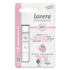 Бальзам для губ Lavera Pearly Pink Almond Oil &amp; Mallow, 4.5 г цена и информация | Помады, бальзамы, блеск для губ | 220.lv