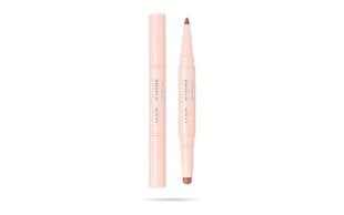 Губная помада-карандаш Pupa Vamp! Creamy Duo Lip Pencil &amp; Shiny Lipstick 007 Peach Nude, 1 г цена и информация | Помады, бальзамы, блеск для губ | 220.lv