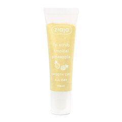 Lūpu skrubis Ziaja Sugar Lip Scrub Sweet Mirabelle Pineapple, 12 ml cena un informācija | Lūpu krāsas, balzāmi, spīdumi, vazelīns | 220.lv