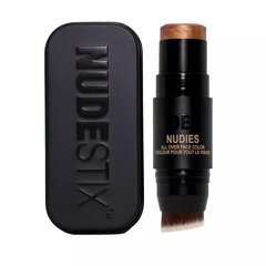 Spīdumu piešķirošs līdzeklis Nudestix Nudies All Over Face Glow Bronzer Brown Sugar, 8 g cena un informācija | Bronzeri, vaigu sārtumi | 220.lv