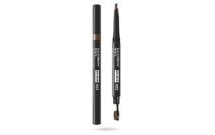 Карандаш для бровей Pupa Full Eyebrow Pencil 003 Dark Brown, 0.2 г цена и информация | Карандаши, краска для бровей | 220.lv