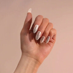 Uzlīmējamie nagi Artificial nails Milk Salon Nails, 24 gab. cena un informācija | Nagu kopšanas piederumi | 220.lv
