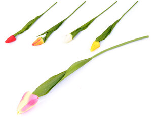 искусственный тюльпан, 1 шт. цена и информация | цветочные соцветия 1 шт | 220.lv