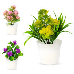 горшок для искусственных цветов, 18 см цена и информация | цветочные соцветия 1 шт | 220.lv