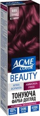 ACME Color Beauty matu krāsa-gels 035 granātābols цена и информация | Краска для волос | 220.lv