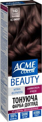 ACME Color Beauty matu krāsa-gels 142 melna šokolāde цена и информация | Краска для волос | 220.lv
