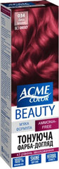 ACME Color Beauty matu krāsa-gels 034 savvaļas ķirsis цена и информация | Краска для волос | 220.lv