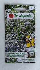 Daudzgadīga ģipsene balta pildītiem ziediem W. Legutko cena un informācija | Puķu sēklas | 220.lv