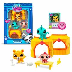 Figūriņu komplekts Bandai Littlest Pet Shop Tiki Jungle Set cena un informācija | Rotaļlietas meitenēm | 220.lv