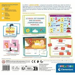 Spēle Clementoni Jeux de lecture (FR) цена и информация | Настольные игры, головоломки | 220.lv