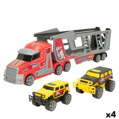Rotaļu kravas automašīna ar piederumiem Color Baby, 3 d, 4 gab. cena un informācija | Rotaļlietas zēniem | 220.lv