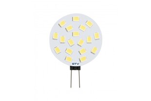 Лампа светодиодная, G4, 3000K, 2,5W, DC12V, 180°, 250lm цена и информация | Лампочки | 220.lv