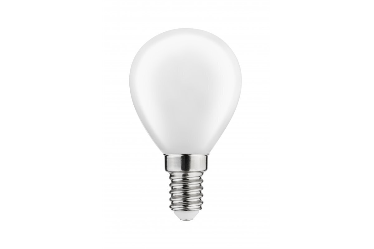 Spuldze LED, G45, E14, 4W, 420Lm, 3000K, daļēji caurspīdīgs Filament, 220-240V, 360° цена и информация | Spuldzes | 220.lv