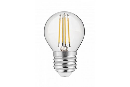 Spuldze LED, G45, E27, 4W, 400Lm, 3000K, Filament, 220-240V, 360° cena un informācija | Spuldzes | 220.lv