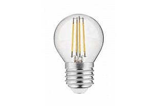 Лампа светодиодная G45, FILAMENT, E27, 4 Вт, 400 Лм, 3000K, 220-240В, 360° цена и информация | Лампочки | 220.lv