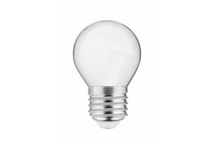 Лампа светодиодная, молочный FILAMENT, G45, 4000K, E27, 4,0W, AC220-240V, 360°, 420lm, 44mA цена и информация | Лампочки | 220.lv