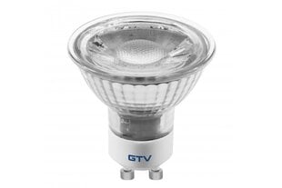 Spuldze LED, GU10, stikls, 5W, 400Lm, 4000K, 220-240V, 38° cena un informācija | Spuldzes | 220.lv