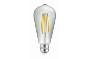 Spuldze LED, ST64, E27, 6W, 600Lm, 3000K, Filament, 220-240V, 360° cena un informācija | Spuldzes | 220.lv