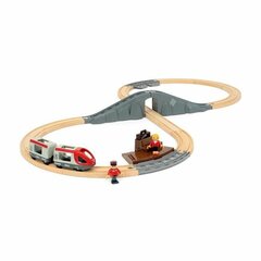 Железная дорога Brio Starter Travel Train Set цена и информация | Игрушки для мальчиков | 220.lv