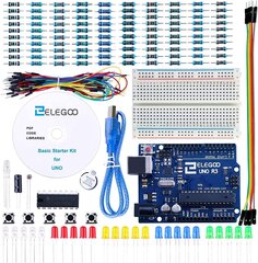 Стартовый набор ELEGOO, совместимый с Arduino IDE UNO, цена и информация | Электроника с открытым кодом | 220.lv