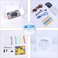 Стартовый набор ELEGOO, совместимый с Arduino IDE UNO, цена и информация | Электроника с открытым кодом | 220.lv