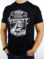 Мужская футболка Noviti "Whiskey" (черная) цена и информация | Мужские футболки | 220.lv