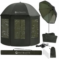 Рыболовный зонт-палатка, HitBaits, 240 см цена и информация | Другие товары для рыбалки | 220.lv