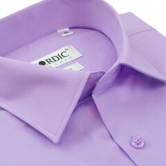 Рубашки однотонные мужские NORDIC, приталенный силуэт - С коротким рукавом 1137FK-44 цена и информация | Мужские рубашки | 220.lv